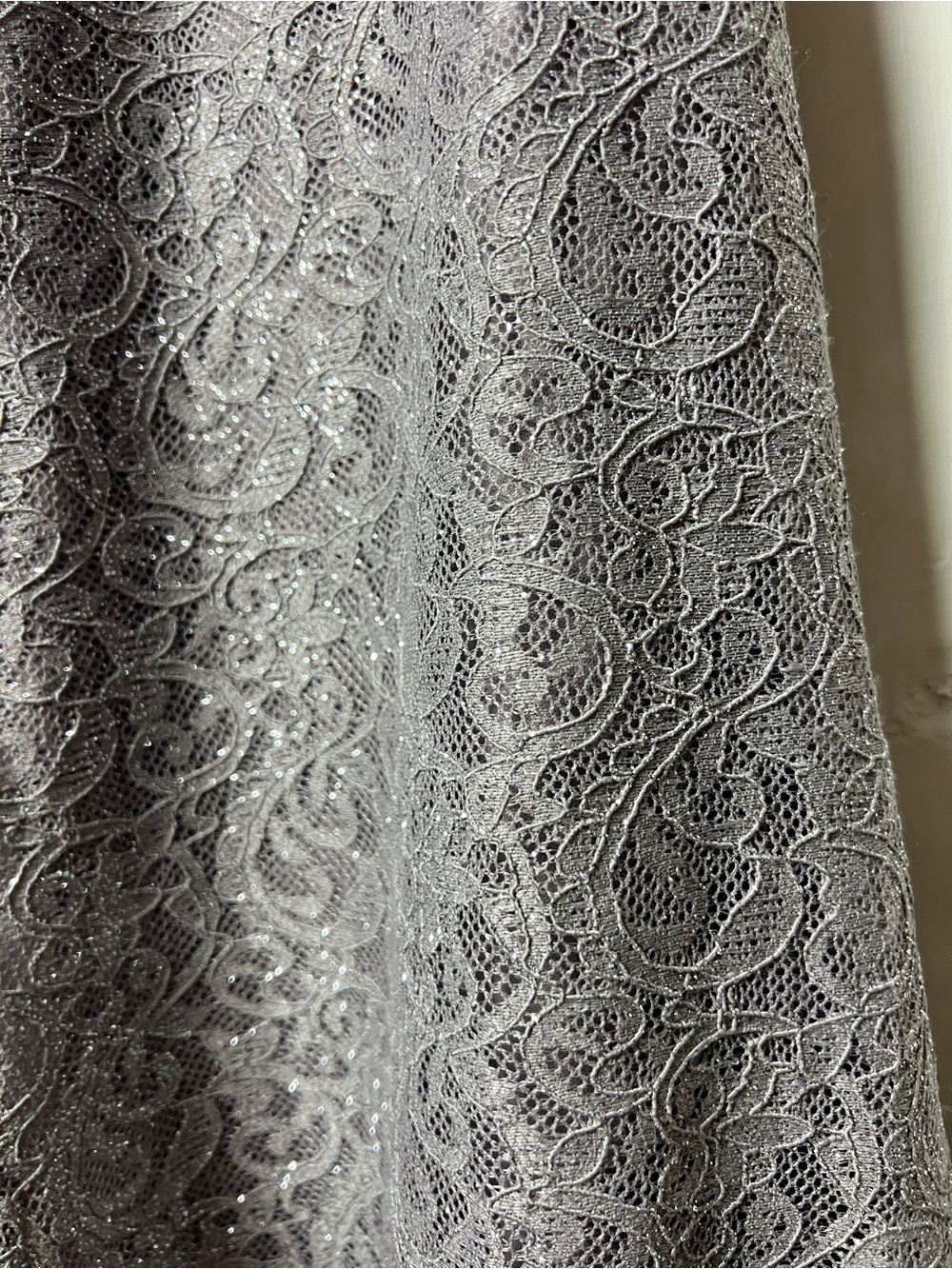 OLEG CASSINI Off-the-Shoulder Three-Quarter Sleeve Lace Sheath NWT - Picture 8 of 16